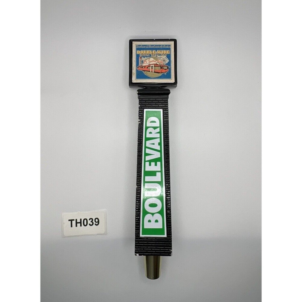 Vintage Beer Tap Handle Double-Wide India Pale Ale Boulevard smokestack Series